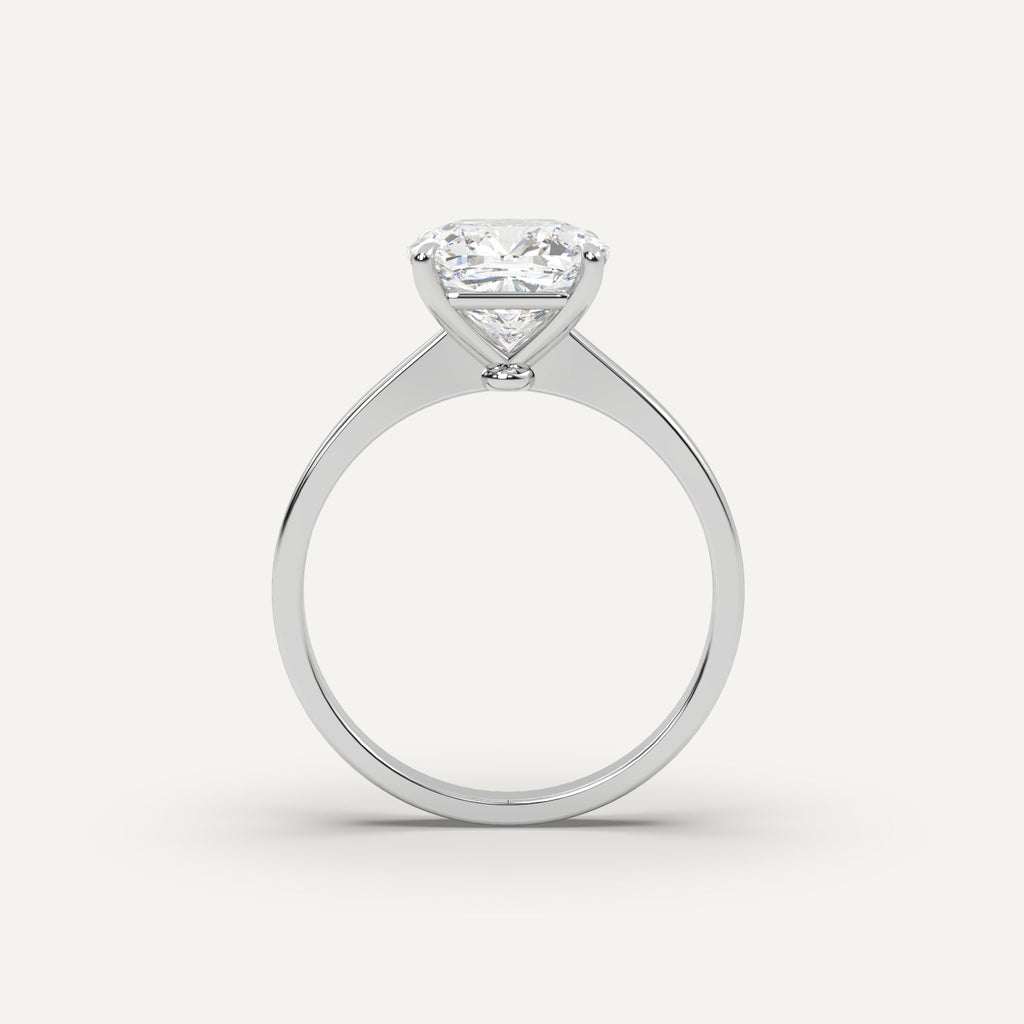 3 Carat Cushion Cut Engagement Ring In 950 Platinum